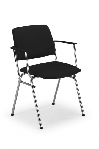 V-Sit-tuoli. Tyylikäs tuoli toimistoihin ja asiakastiloihin. Musta verhoilu. Nyt hintaan 75 € alv 0%! Myös muita väri- ja verhoiluvaihtoehtoja, pyydä tarjous!